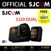 SJCAM SJ20 DUAL Lens Screen 4K WiFi Waterproof Action Camera